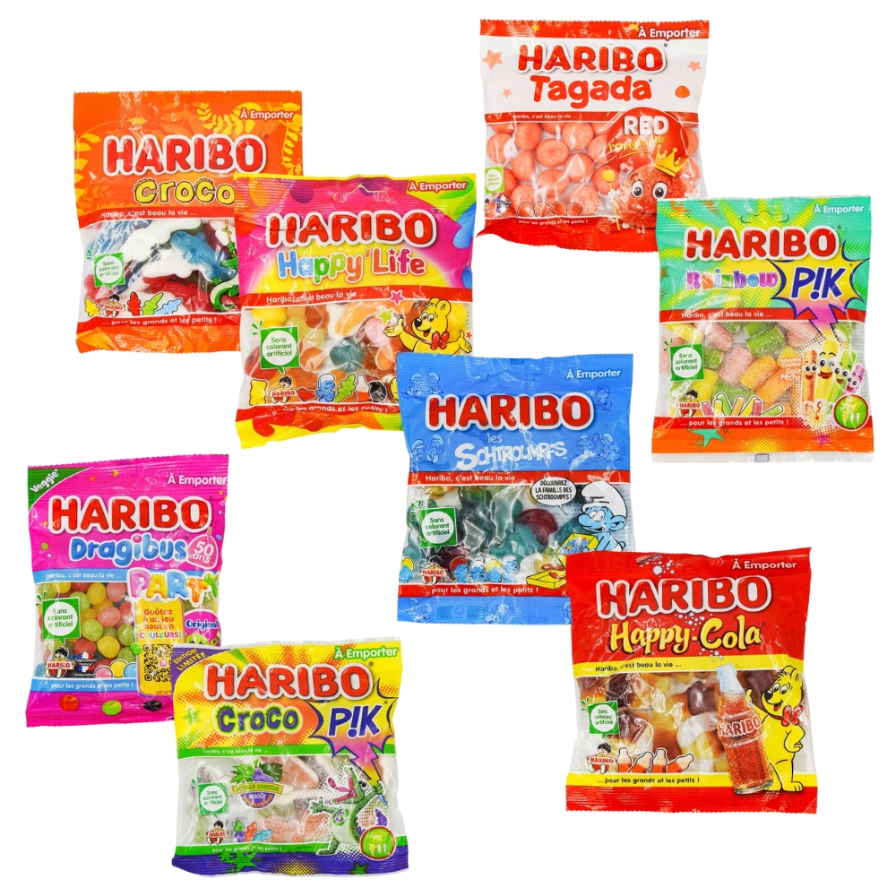 Les bonbons Haribo 120g