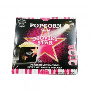 Popcorn sucré micro-ondes boîte 100g  PAV DE 18