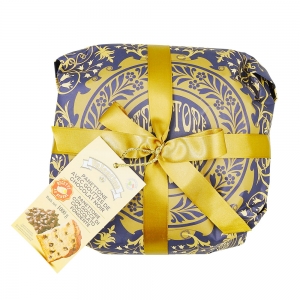 Panettone aux pépites de chocolat  boîte 1kg CT DE 4 UNITES