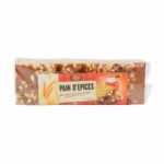 Pain d'épices tranché miel sucre perlé paquet 300g<br>