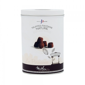 Truffes cacao boîte métal 200g  CT DE 20