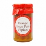 Confiture orange et pain d'épice pot 265g<br>