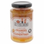Confiture clémentines-oranges de Corse<br> pot 315g