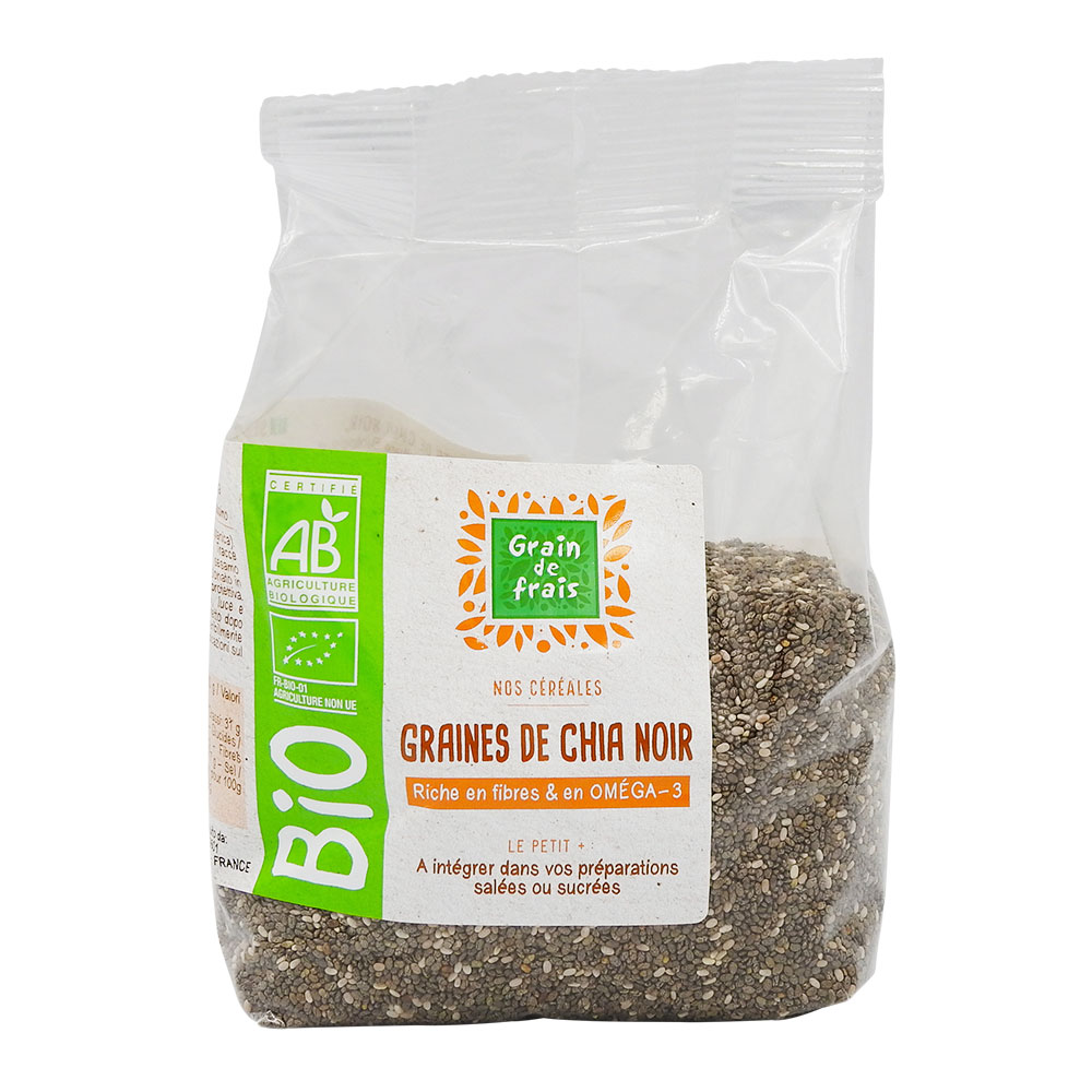 Graines de Chia - 500g - Bio - EcoAndes