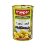 Olives farcies à la pâte d'anchois boîte 130g<br>