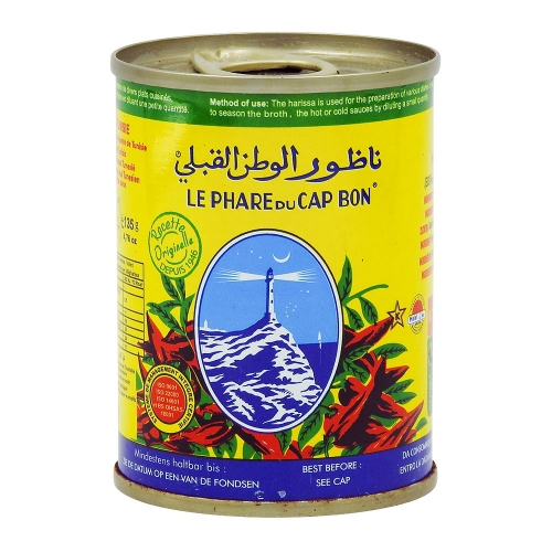 Grossiste Harissa 1/6 Conserve 135g Cap Bon Carton De 48 Boites 1/6 ...