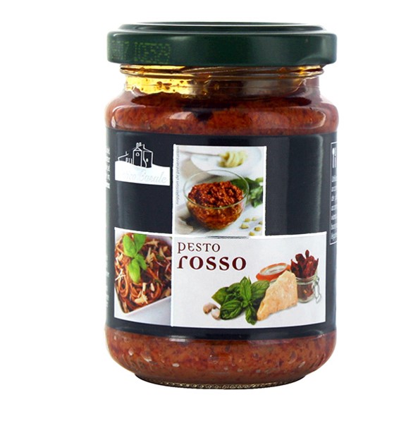 Sauce pesto rosso, U (190 g)  La Belle Vie : Courses en Ligne - Livraison  à Domicile