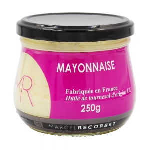 Mayonnaise bocal 250g Marcel Recorbet  CT 12 POTS