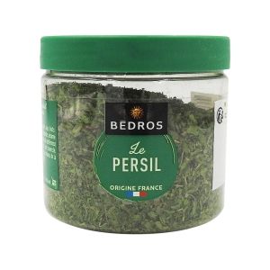 Persil feuilles coupées pot 20g Bédros  CT 12 ETUIS