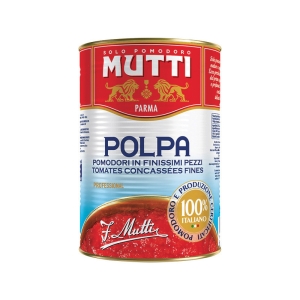 Tomate concassée en pulpe fine boîte 5/1 Mutti  CT X 3 BOITES