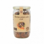 Marrons entiers cuits au naturel bocal 420g<br>