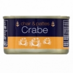 Crabe chair & pattes<br> conserve pne 121g