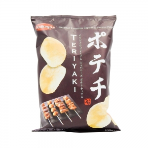 Chips teriyaki paquet 100g  CT 12 PQT