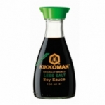 Sauce soja allégée en sel<br>bouteille 150ml Kikkoman