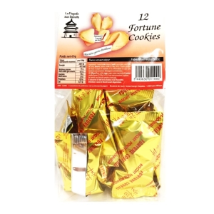 Fortune cookies sachet 65g  CT 12 PQT