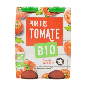 Jus de tomate BIO France bouteille 4x20cl  CT 6 lots de 4 bouteilles