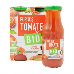 Jus de tomate BIO France bouteille 4x20cl  CT 6 lots de 4 bouteilles