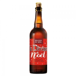 Bière de Noël La Divine St Landelin btle 75cl  CT 6