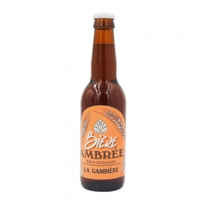 Bière ambrée Gambière La choulette btle 33cl  CT 24