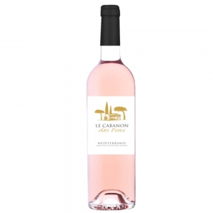 Vin rosé IGP Le Cabanon des Pins bouteille 75cl  CT 6 BOUT