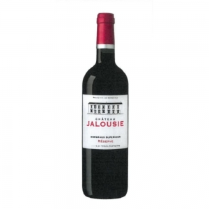 Vin rouge Bordeaux Sup. Chat. Jalousie btle 75cl  CT 6 BOUT