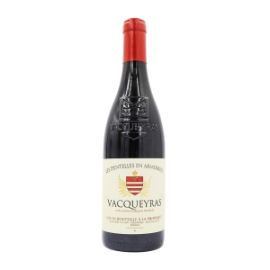 Vin rouge Vacqueyras Les Dentelles AOP 75cl  CT 6 BOUT