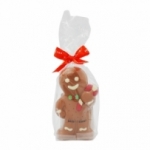 Figurine en chocolat Monsieur Ginger sachet 75gr<br>