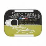 Sardines à l'huile d'olive extra vierge boite 115g<br>