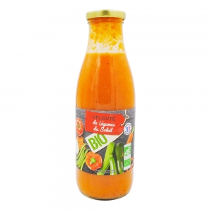 Velouté légumes du soleil BIO bouteille 73cl  CARTON DE 6 BOUTEILLES