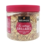 Mélange pour grillades pot 75g Bédros<br>