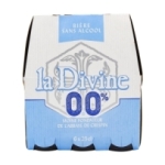 Bières sans alcool La Divine pack 6x25cl<br>