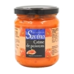 Crème de poivron pot 190g Savino<br>