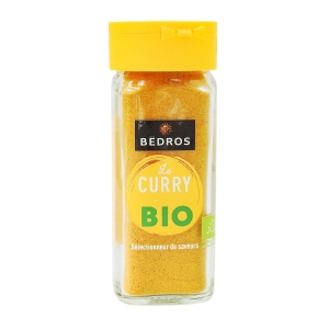 Curry BIO flacon 39g Bédros  CT 10 FLAC 39 GR