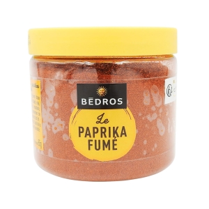 Paprika fumé pot 85g Bédros  Carton de 12 x 85GR