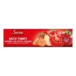 Sauce tomates et petits légumes tube 180g Savino<br>