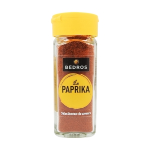 Paprika doux flacon 40g Bédros  CT 10 FLAC 40 GR