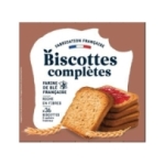 Biscottes complètes paquet 300g<br>