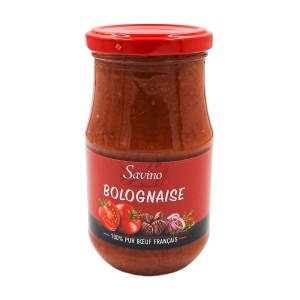 Sauce bolognaise pot 350g Savino  CT DE 12 POT