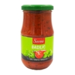 Sauce tomate au basilic pot 350g Savino<br>