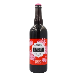 Bière fruits rouges NEPO btle 75cl    CT DE 12