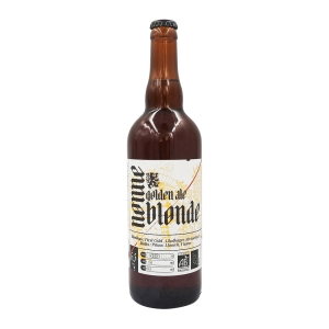 Bière blonde BIO Nonne bouteille 75cl  CARTON DE 6 BTL
