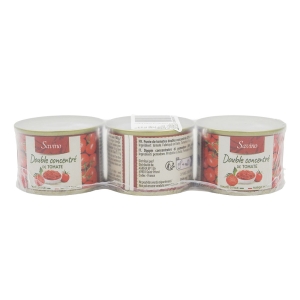 Double concentré de tomates boîte 3x70g  CT DE 32 LOT DE 3x70G