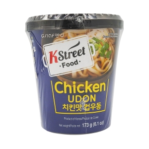 Nouilles udon instantanées saveur poulet bol 173g  Carton de 12 bols