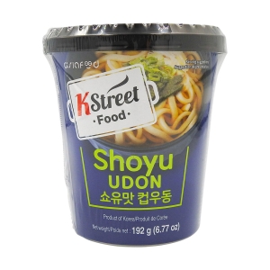 Nouilles udon instantanées saveur shoyu bol 192g  Carton de 12 bols