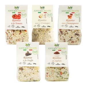 Risotto aux 4 fromages paquet 250g  CT DE 12 PQT