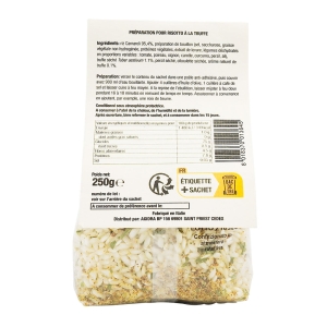 Risotto à la truffe paquet 250g  CT DE 12 PQT