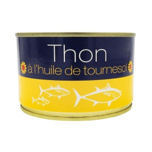 Thon entier huile de tournesol conserve pne 280g CT 24 BTE