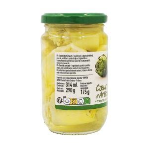 Coeurs d'artichauts Pérou bocal 175g  CT de 12