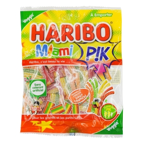 Bonbons Miami Pik paquet 120g Haribo  CTN DE 30 SCH DE 120G