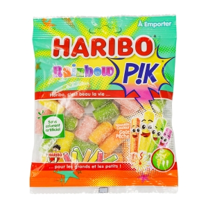 Bonbons Rainbow Pik paquet 120g Haribo  CTN DE 30 SCH DE 120G